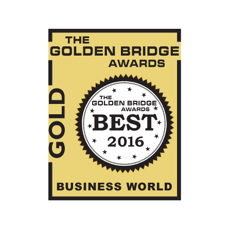 Gold in the 8th Annual 2016 Golden Bridge Awards®