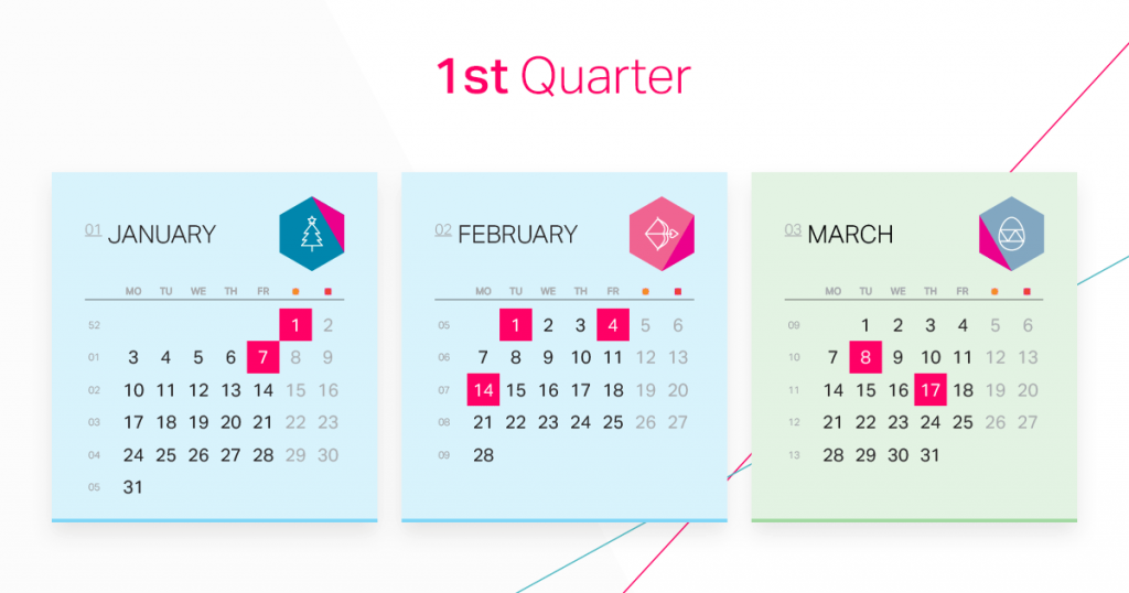 30 Holidays to Create Your Best Marketing Strategy 1 Marketing calendar for 2022 Q1