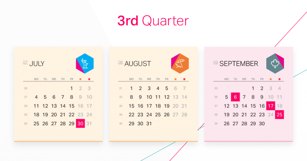 30 Holidays to Create Your Best Marketing Strategy 3 Marketing calendar for 2022 Q3