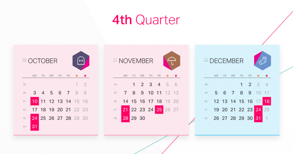 30 Holidays to Create Your Best Marketing Strategy 4 Marketing calendar for 2022 Q4