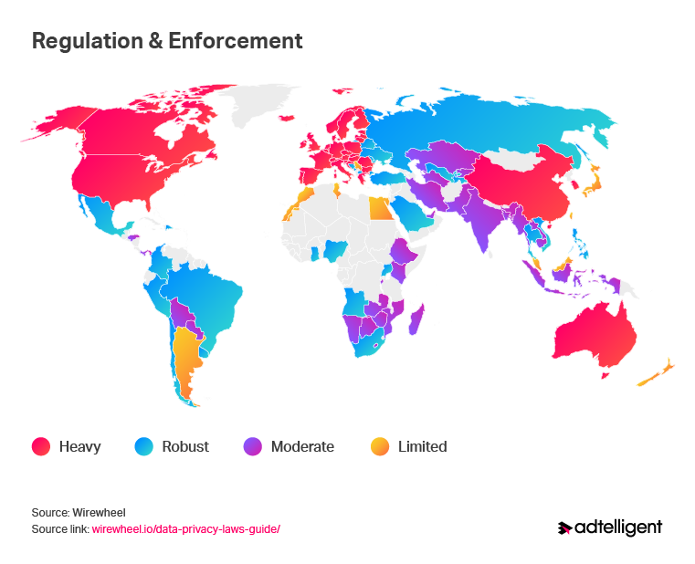 Privacy law guide by Countries