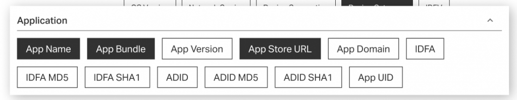 Source Settings app macros