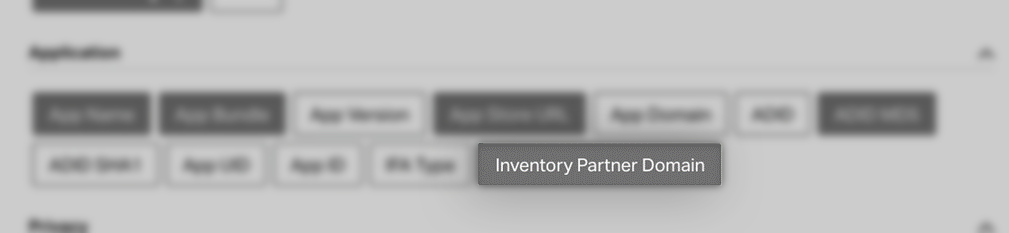 Inventory Partner Domain Macro for SSP