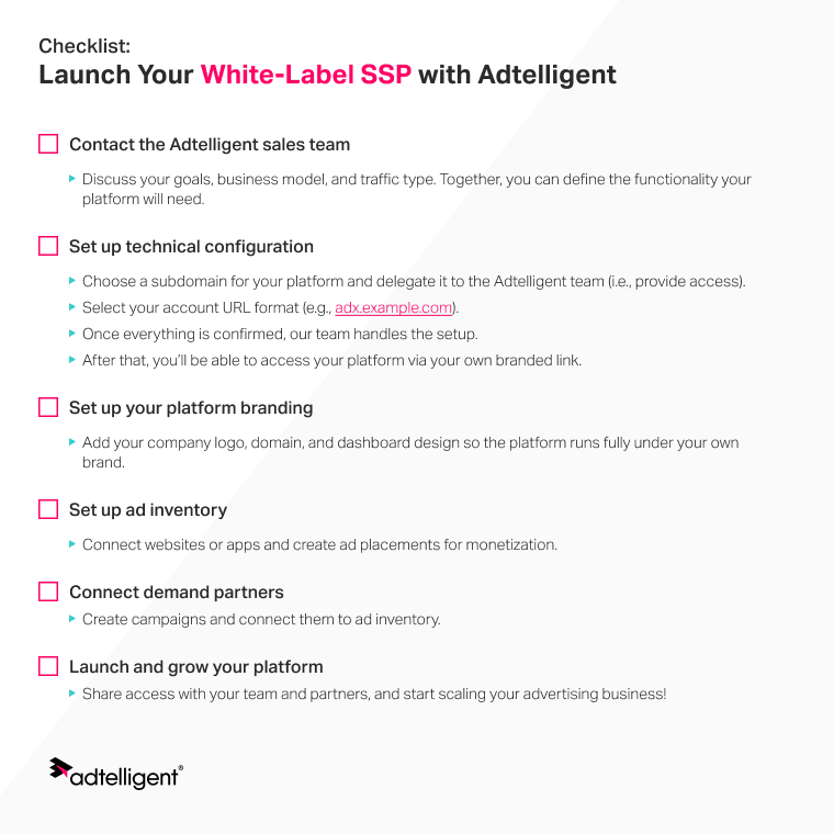 Launch Your White-Label Ad Platform with Adtelligent